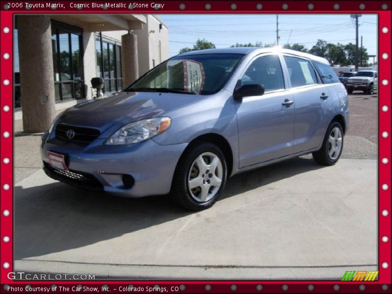 Cosmic Blue Metallic / Stone Gray 2006 Toyota Matrix