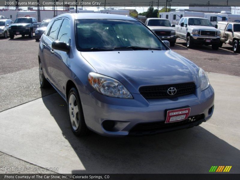 Cosmic Blue Metallic / Stone Gray 2006 Toyota Matrix