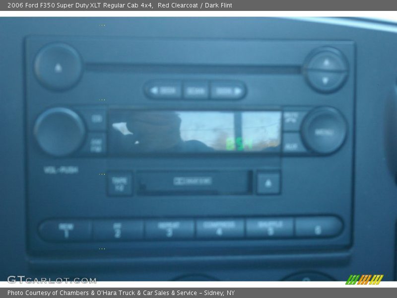 Red Clearcoat / Dark Flint 2006 Ford F350 Super Duty XLT Regular Cab 4x4