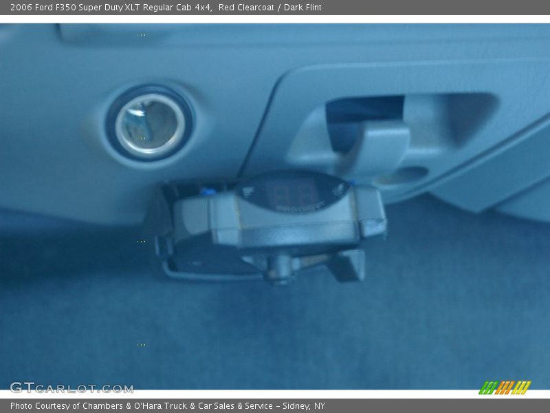 Red Clearcoat / Dark Flint 2006 Ford F350 Super Duty XLT Regular Cab 4x4