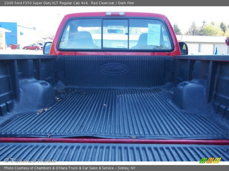 Red Clearcoat / Dark Flint 2006 Ford F350 Super Duty XLT Regular Cab 4x4