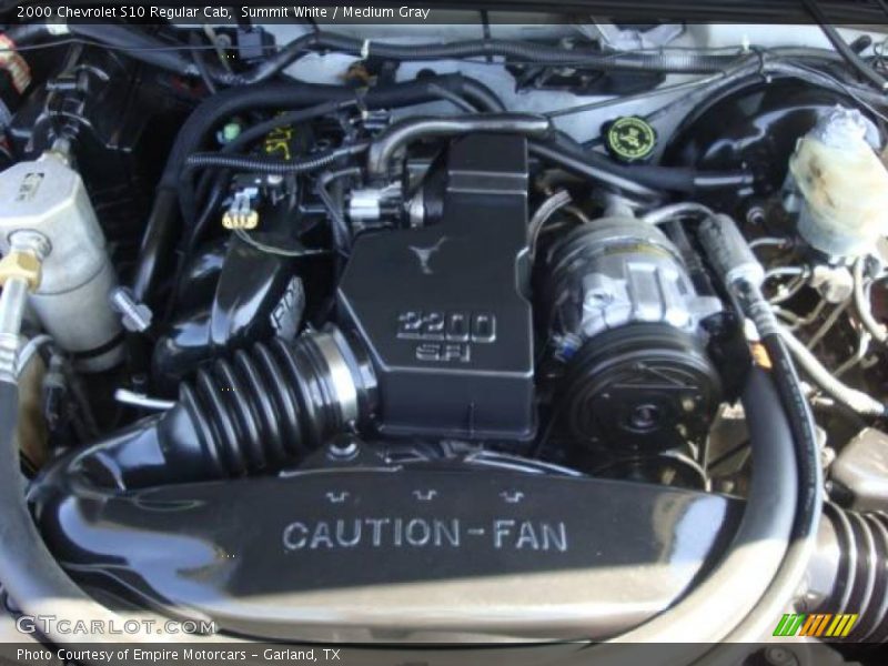 Summit White / Medium Gray 2000 Chevrolet S10 Regular Cab