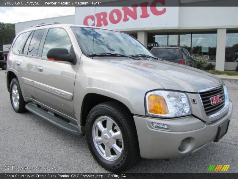 Pewter Metallic / Medium Pewter 2003 GMC Envoy SLT
