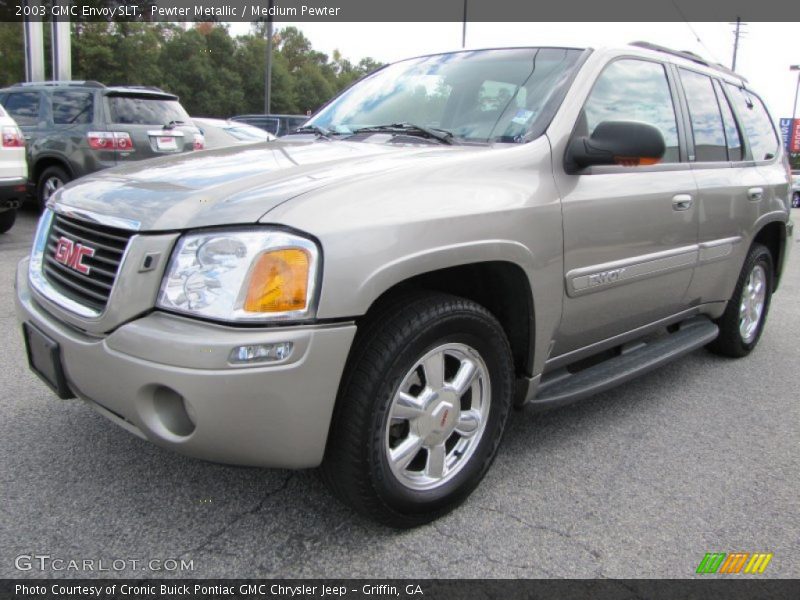 Pewter Metallic / Medium Pewter 2003 GMC Envoy SLT