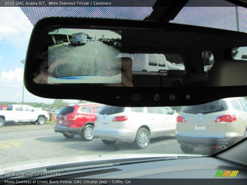 White Diamond Tricoat / Cashmere 2012 GMC Acadia SLT