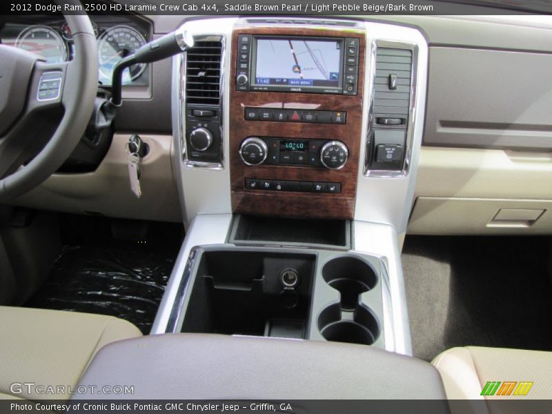 Dashboard of 2012 Ram 2500 HD Laramie Crew Cab 4x4