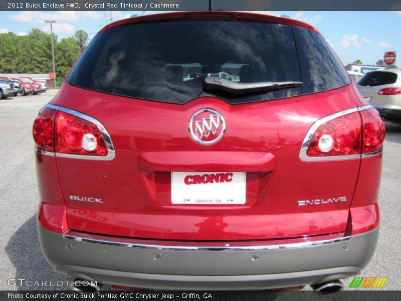 Crystal Red Tintcoat / Cashmere 2012 Buick Enclave FWD