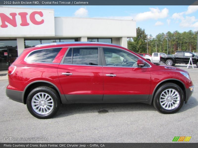 Crystal Red Tintcoat / Cashmere 2012 Buick Enclave FWD