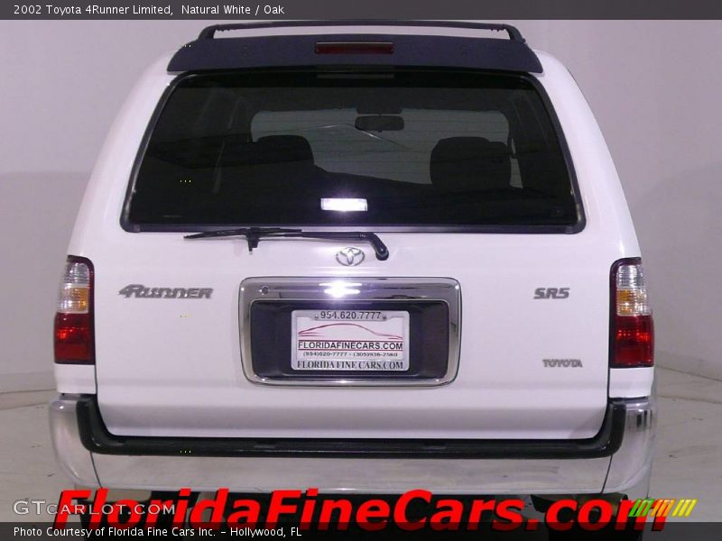 Natural White / Oak 2002 Toyota 4Runner Limited