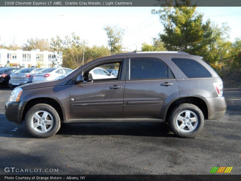 Granite Gray Metallic / Light Cashmere 2008 Chevrolet Equinox LT AWD