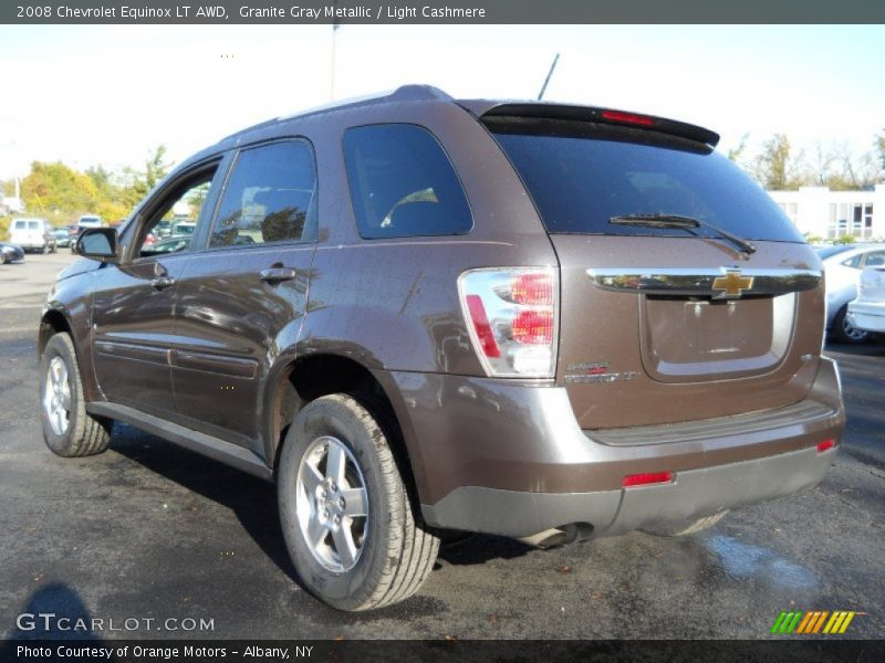 Granite Gray Metallic / Light Cashmere 2008 Chevrolet Equinox LT AWD