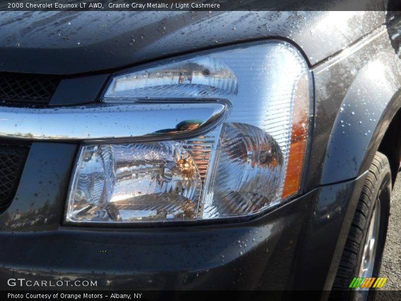 Granite Gray Metallic / Light Cashmere 2008 Chevrolet Equinox LT AWD