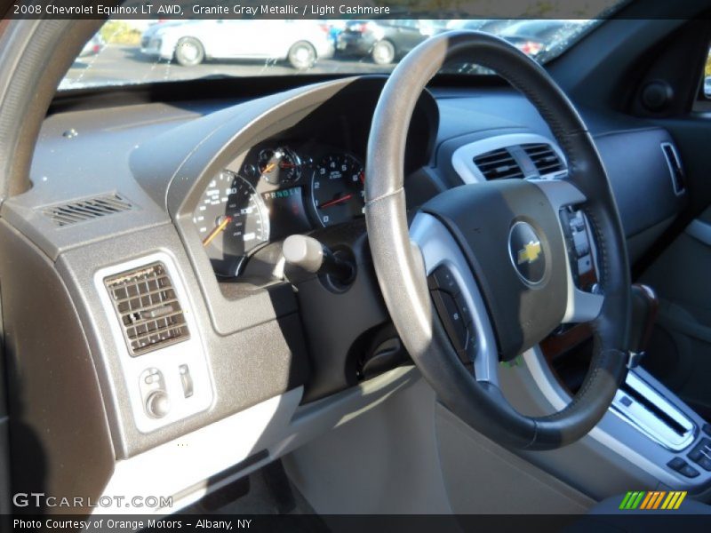 Granite Gray Metallic / Light Cashmere 2008 Chevrolet Equinox LT AWD