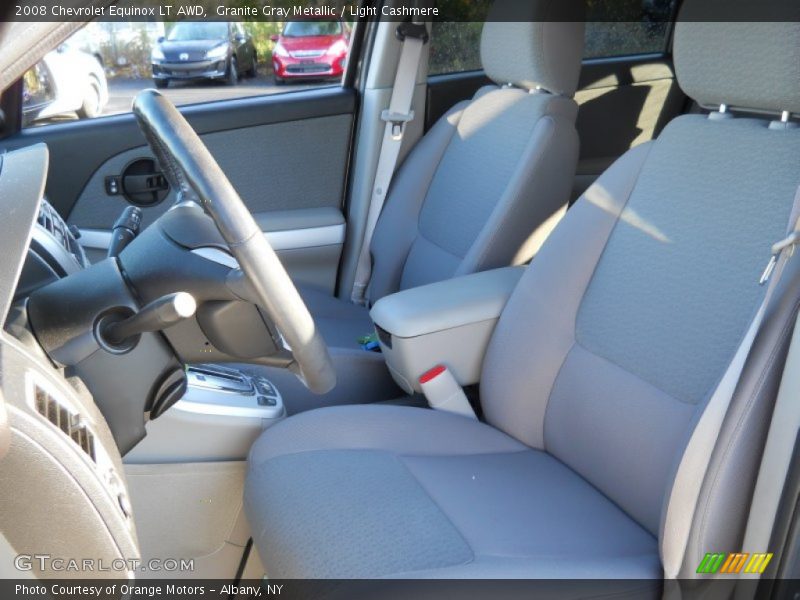Granite Gray Metallic / Light Cashmere 2008 Chevrolet Equinox LT AWD
