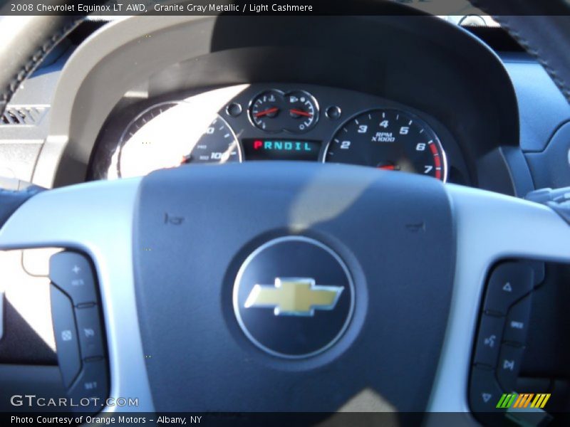 Granite Gray Metallic / Light Cashmere 2008 Chevrolet Equinox LT AWD