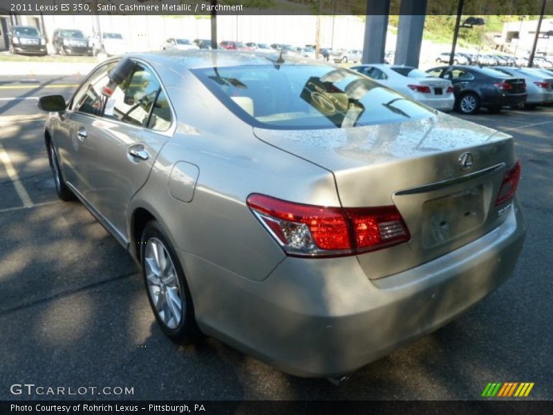 Satin Cashmere Metallic / Parchment 2011 Lexus ES 350