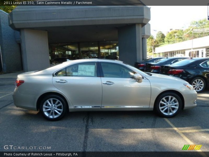 Satin Cashmere Metallic / Parchment 2011 Lexus ES 350