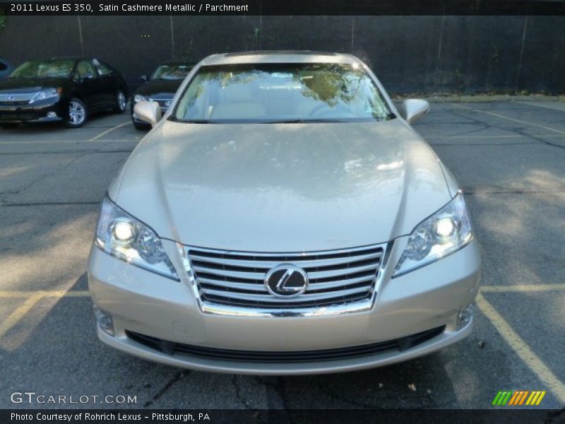 Satin Cashmere Metallic / Parchment 2011 Lexus ES 350