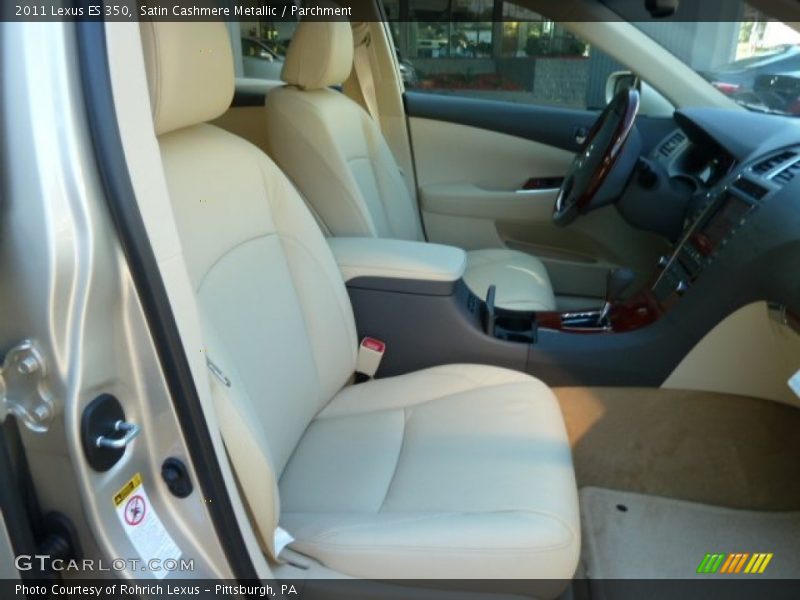 Satin Cashmere Metallic / Parchment 2011 Lexus ES 350