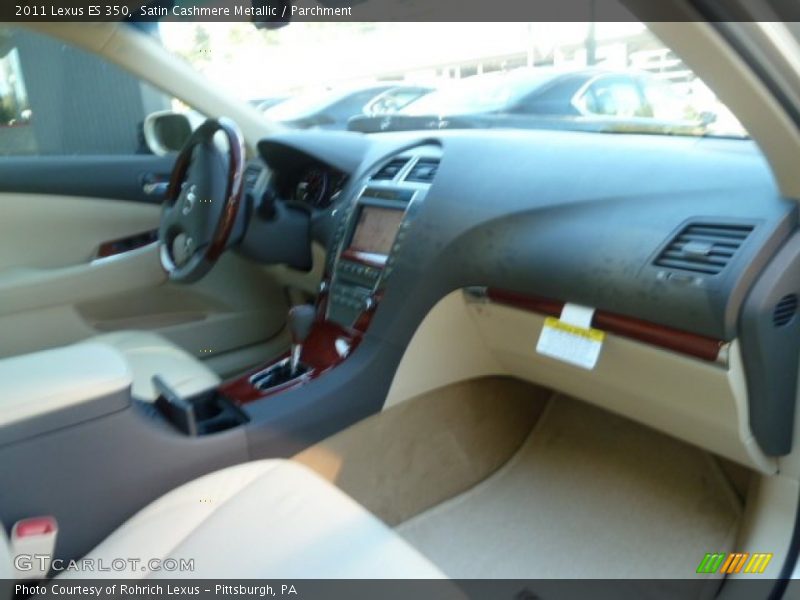 Satin Cashmere Metallic / Parchment 2011 Lexus ES 350