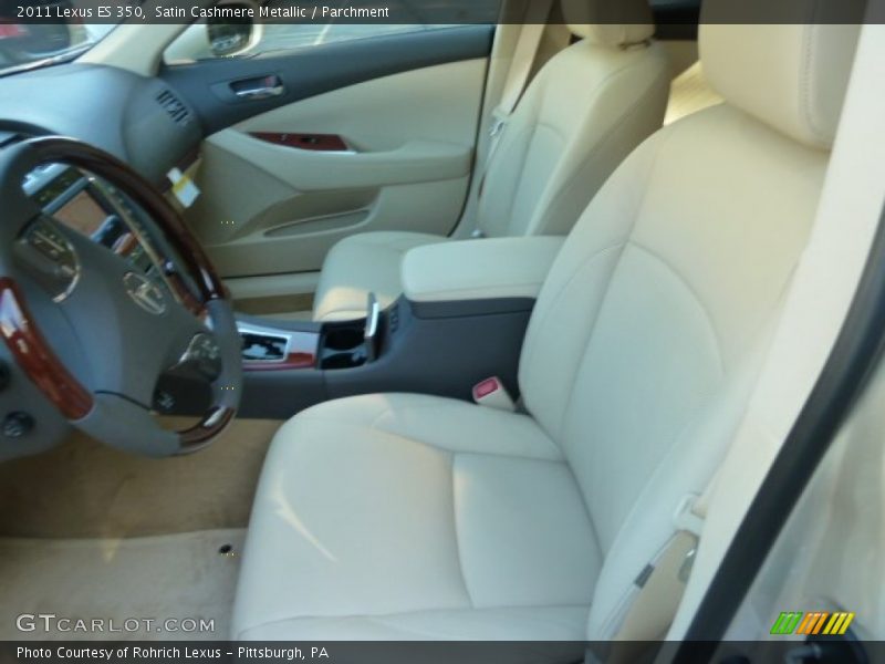 Satin Cashmere Metallic / Parchment 2011 Lexus ES 350