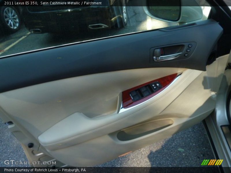 Satin Cashmere Metallic / Parchment 2011 Lexus ES 350