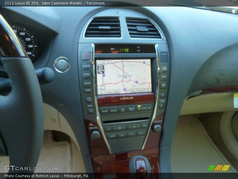 Satin Cashmere Metallic / Parchment 2011 Lexus ES 350
