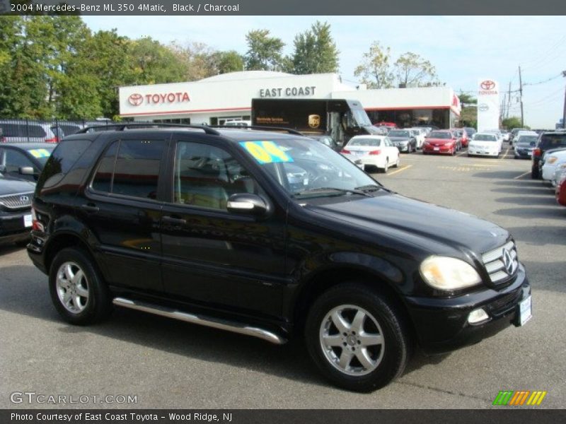 Black / Charcoal 2004 Mercedes-Benz ML 350 4Matic