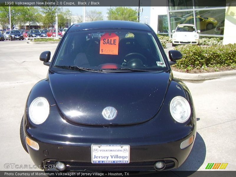 Black / Black 1998 Volkswagen New Beetle 2.0 Coupe