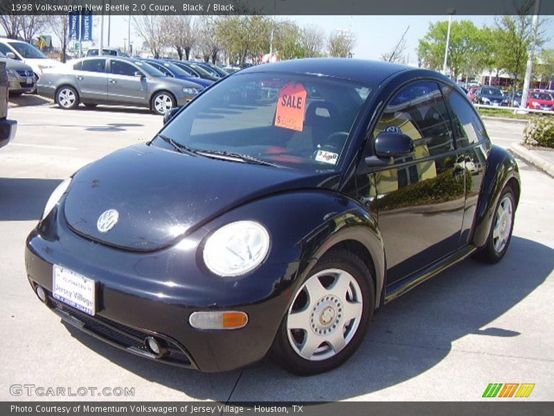 Black / Black 1998 Volkswagen New Beetle 2.0 Coupe