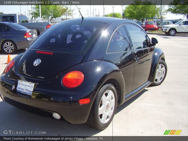 Black / Black 1998 Volkswagen New Beetle 2.0 Coupe