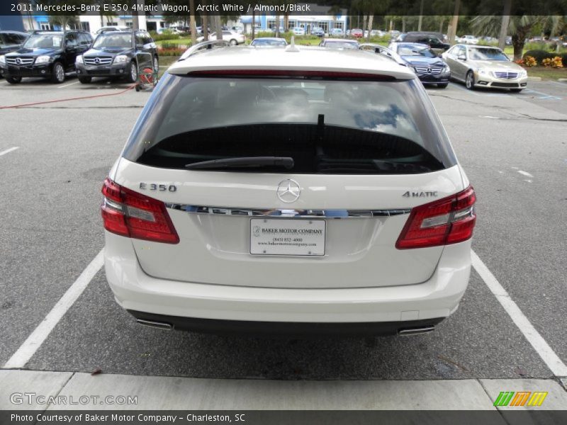 Arctic White / Almond/Black 2011 Mercedes-Benz E 350 4Matic Wagon
