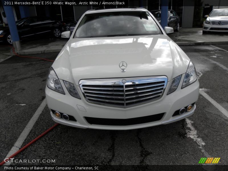 Arctic White / Almond/Black 2011 Mercedes-Benz E 350 4Matic Wagon