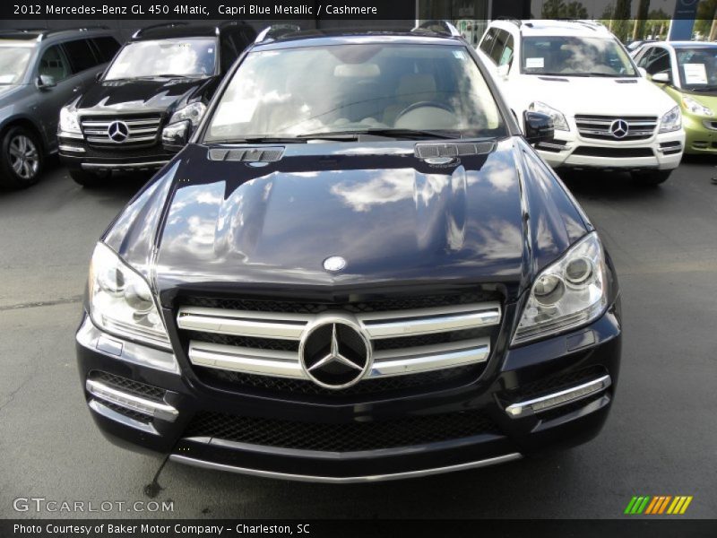 Capri Blue Metallic / Cashmere 2012 Mercedes-Benz GL 450 4Matic