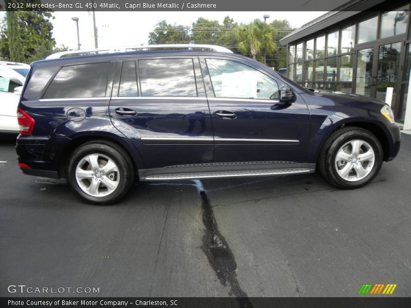 Capri Blue Metallic / Cashmere 2012 Mercedes-Benz GL 450 4Matic