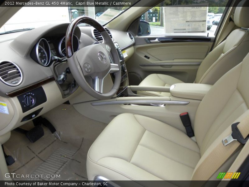 Capri Blue Metallic / Cashmere 2012 Mercedes-Benz GL 450 4Matic