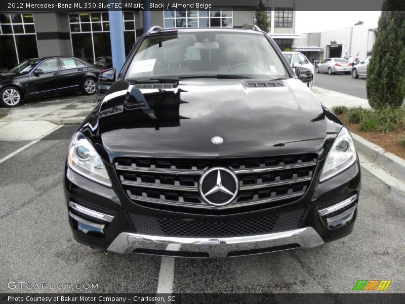 Black / Almond Beige 2012 Mercedes-Benz ML 350 BlueTEC 4Matic