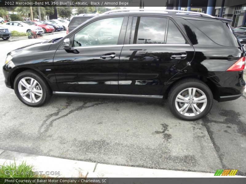 Black / Almond Beige 2012 Mercedes-Benz ML 350 BlueTEC 4Matic