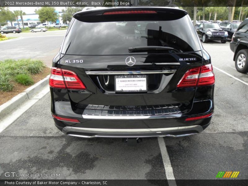 Black / Almond Beige 2012 Mercedes-Benz ML 350 BlueTEC 4Matic