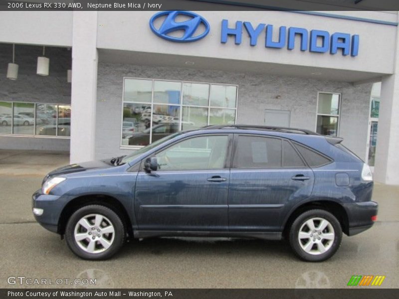 Neptune Blue Mica / Ivory 2006 Lexus RX 330 AWD