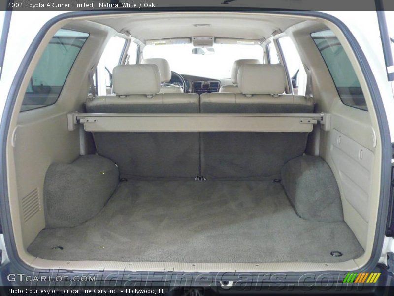 Natural White / Oak 2002 Toyota 4Runner Limited