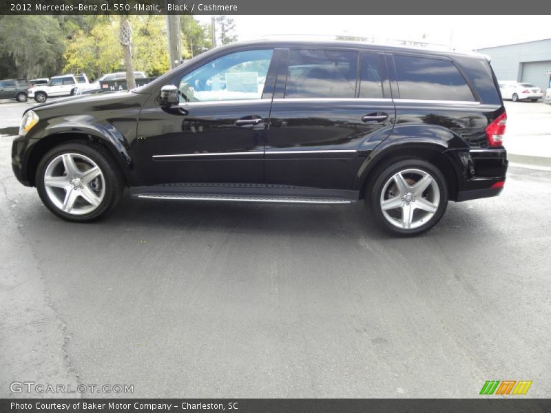 Black / Cashmere 2012 Mercedes-Benz GL 550 4Matic