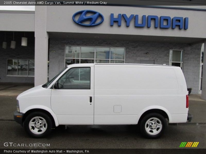 Summit White / Medium Gray 2005 Chevrolet Astro AWD Cargo Van