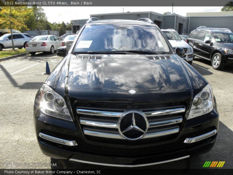 Black / Black 2012 Mercedes-Benz GL 550 4Matic