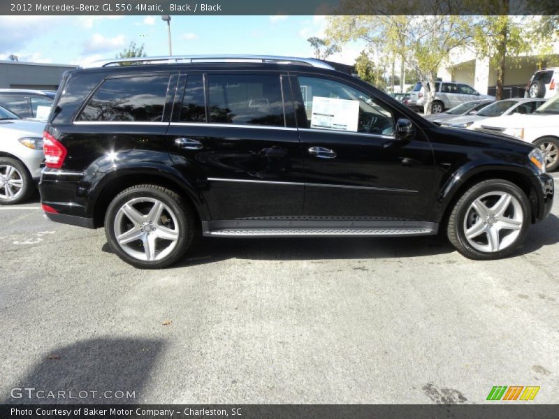 Black / Black 2012 Mercedes-Benz GL 550 4Matic