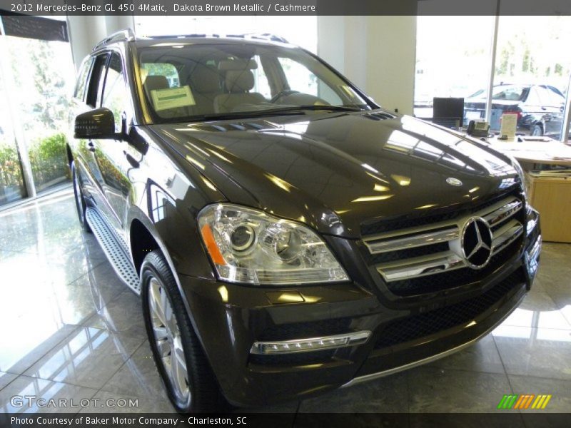 Dakota Brown Metallic / Cashmere 2012 Mercedes-Benz GL 450 4Matic