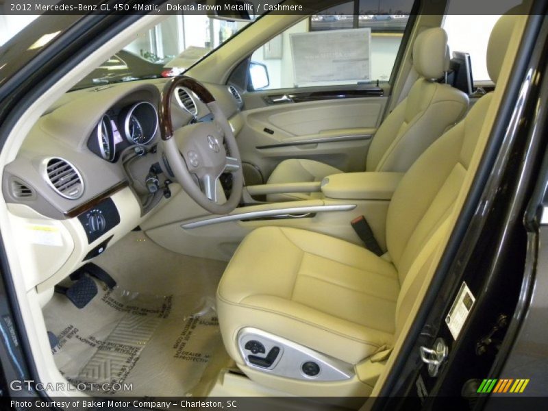Dakota Brown Metallic / Cashmere 2012 Mercedes-Benz GL 450 4Matic