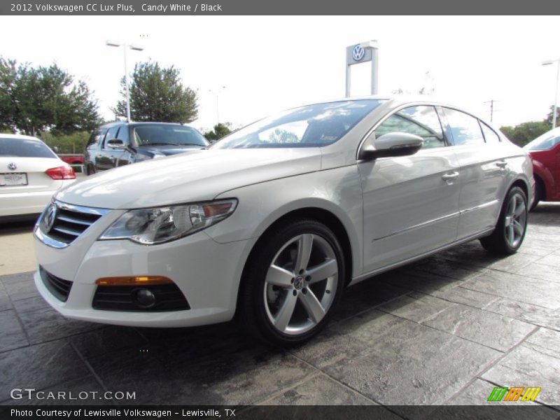 Candy White / Black 2012 Volkswagen CC Lux Plus