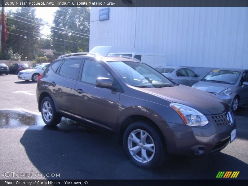 Iridium Graphite Metallic / Gray 2008 Nissan Rogue SL AWD