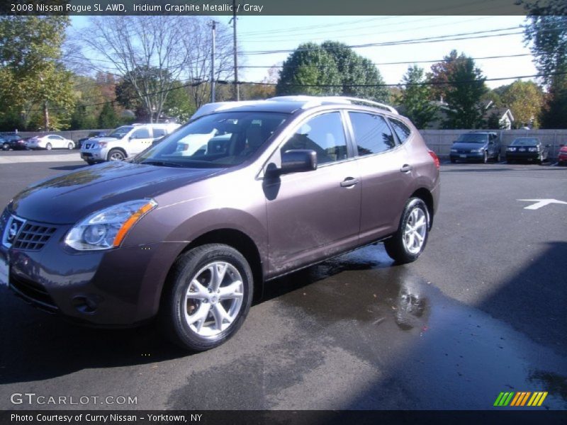 Iridium Graphite Metallic / Gray 2008 Nissan Rogue SL AWD